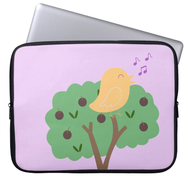 Singing Bird Laptop Fodral (Framsidan)