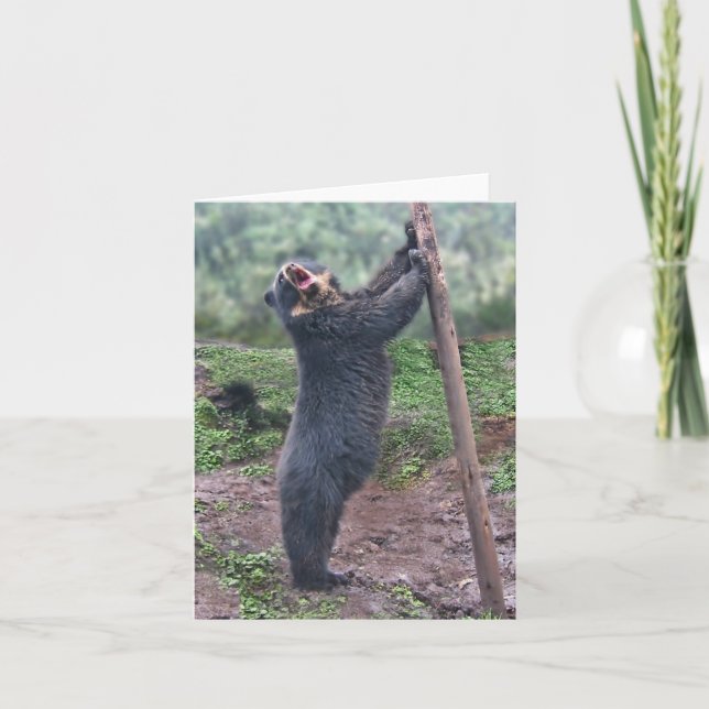 Singing Bubu Notecard Kort (Framsida)