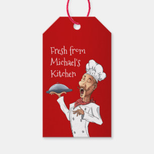 Singing Chef Anpassningsbar Kitchen Presentetikett