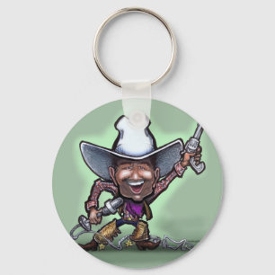 Singing Cowboy Nyckelring