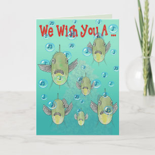 Singing Fish Helgkort