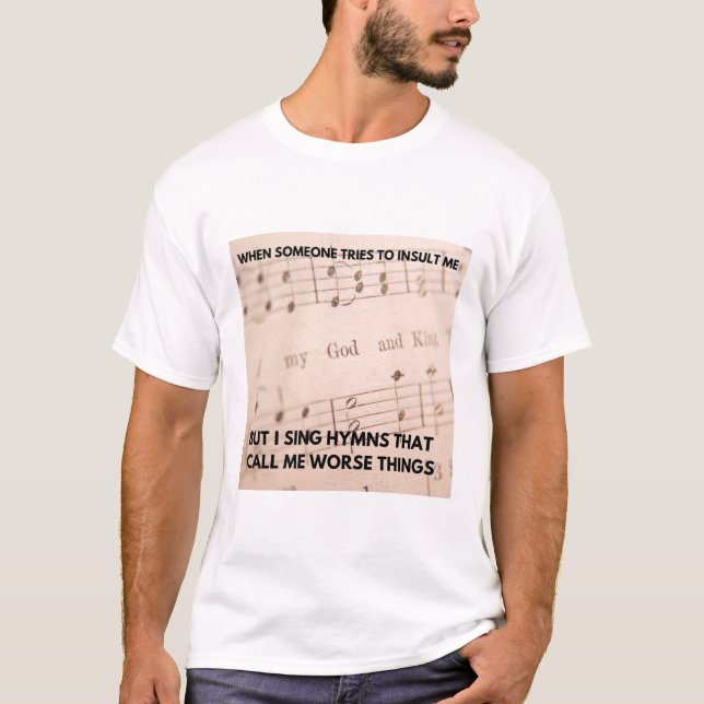 Singing Hymns T-Shirt (Framsida)