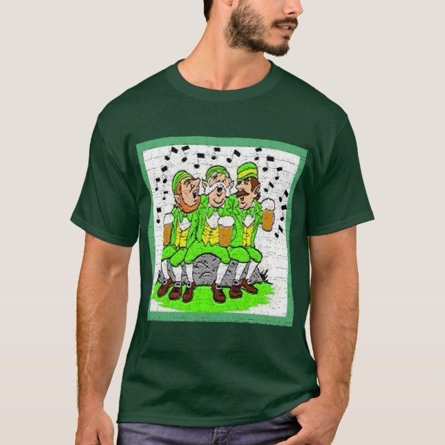 Singing Irish T-Shirt (Framsida)