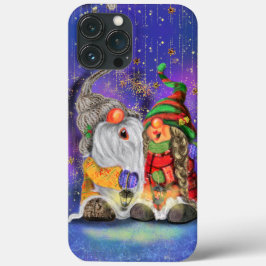 Singing Lycklig, julgrupen iphone case