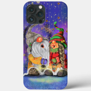 Singing Lycklig, julgrupen iphone case