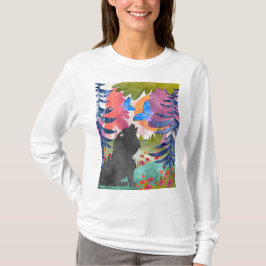 SINGING MED ÄNGLAR - välj storlekt / stil-skjortor T Shirt