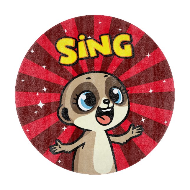 Singing Meerkat (Framsidan)