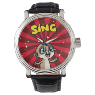 Singing Meerkat Armbandsur