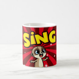 Singing Meerkat Kaffemugg