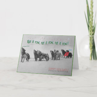 Singing Sled Hundar: SItka Alaska Malamute Choir Kort