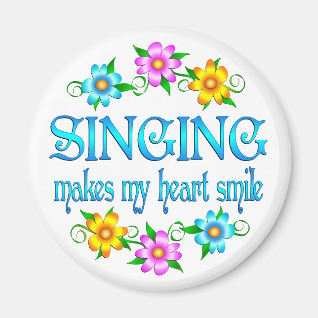 Singing Smiles Magnet (Framsidan)