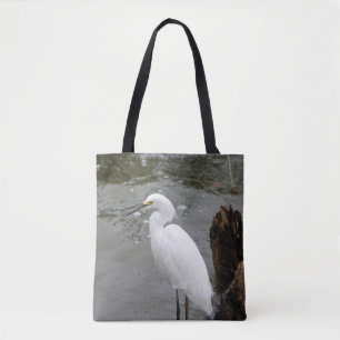 Singing Snowy Egret Tygkasse