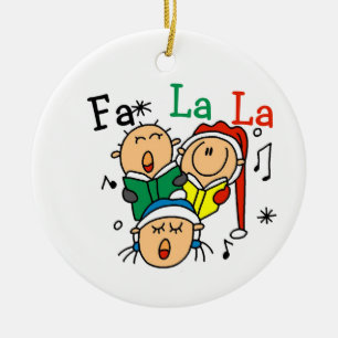Singing Stick figurer Helgdag Ornament