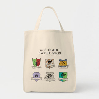 Singing Sword Saga | Noble Houses Tote Bag Tygkasse
