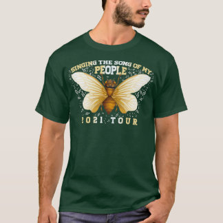 Singing the Sång of my People Brood X Cicada USA T Shirt