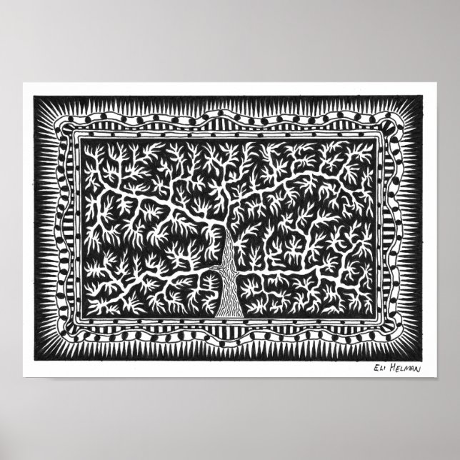 Singing Träd Poster (Framsidan)