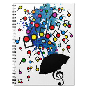 Singin's in Rain Anteckningsbok Med Spiral