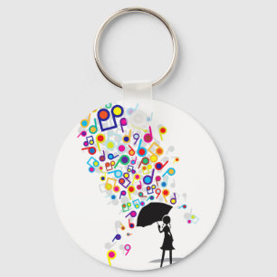 Singin's in Rain Nyckelring