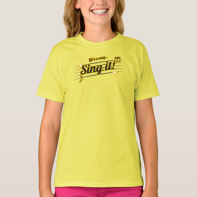 SINGLA DET T SHIRT (Framsida)