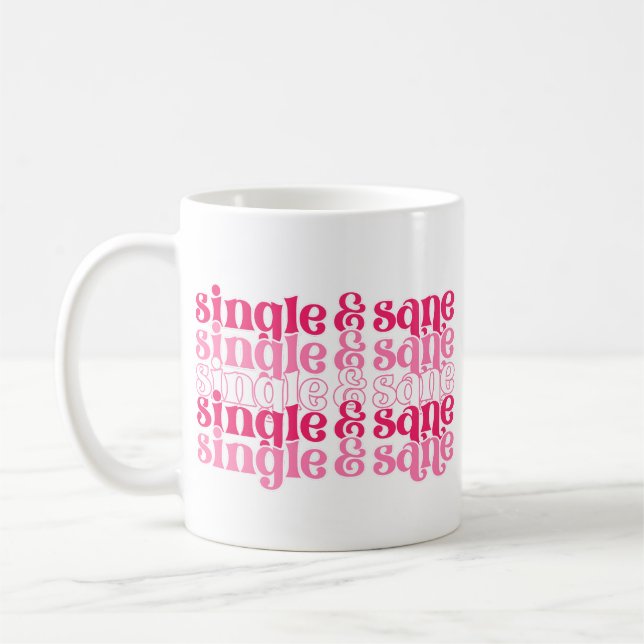 Single and Sane Mugg (Vänster)