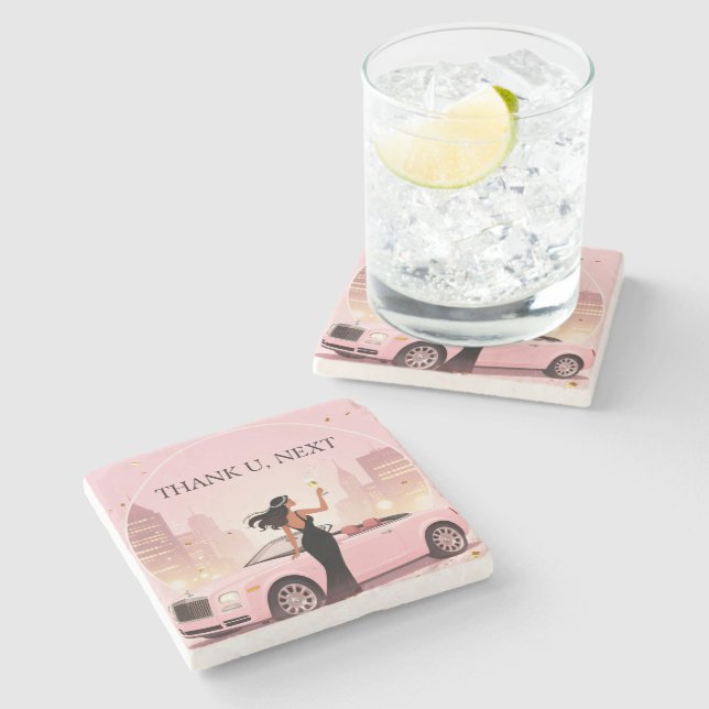 Single Era Party Coaster| Thank U, Next Coaster Stenunderlägg (Sidan)