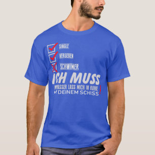 SINGLE FORGIVENE SWIMMERS Swimming Shirt Bassäng G T