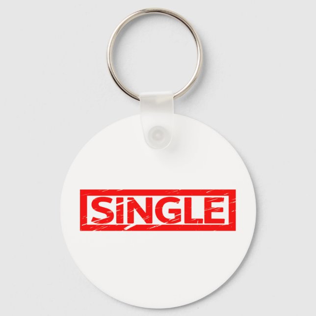 Single Frimärke Nyckelring (Framsida)