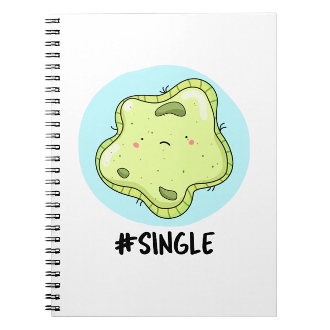 #Single Funny Solo Cell Biology Pun Anteckningsbok (Framsidan)