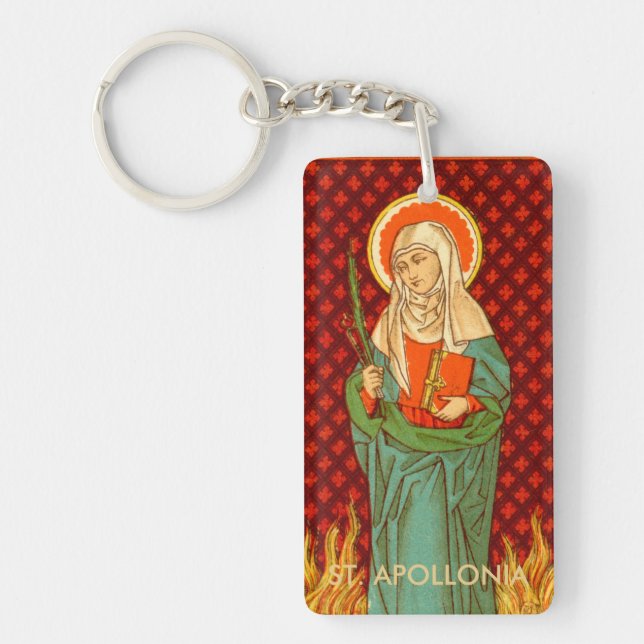 Single Image St. Apollonia (VVP 001) Nyckelring (Framsidan)