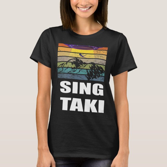 Single Or Taken Alien UFO Valentine's Day Men Wome T Shirt (Framsida)