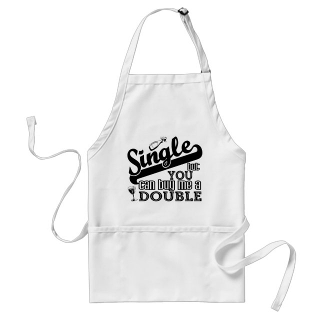 SINGLE Pron - välj stil & färg Förkläde (Framsidan)