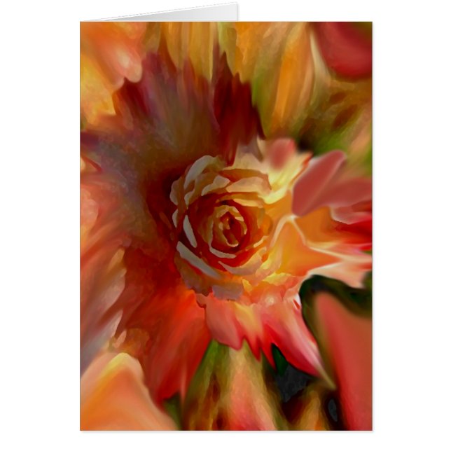 Single Ro Hälsningskort (Framsidan)