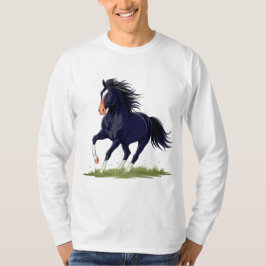 SINGLE RUNNING BLACK TIMME T SHIRT