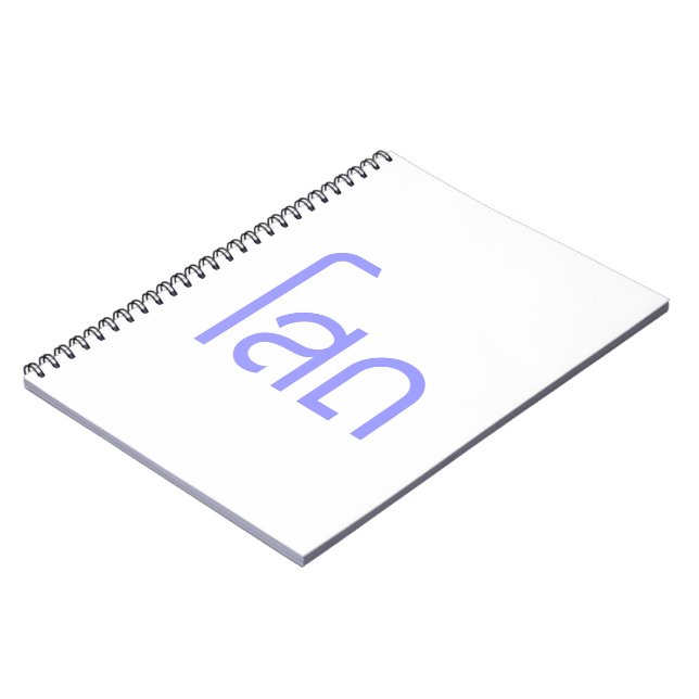 Single ;SOHT i thailändska språkskript ; Anteckningsbok Med Spiral (Vänstra Sidan)