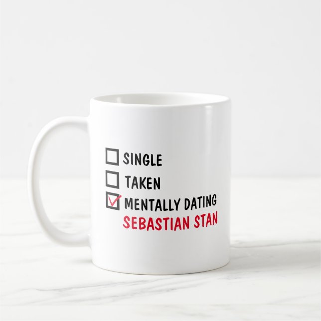 Single Taken Menter Dating Sebastian Stan Kaffemugg (Vänster)