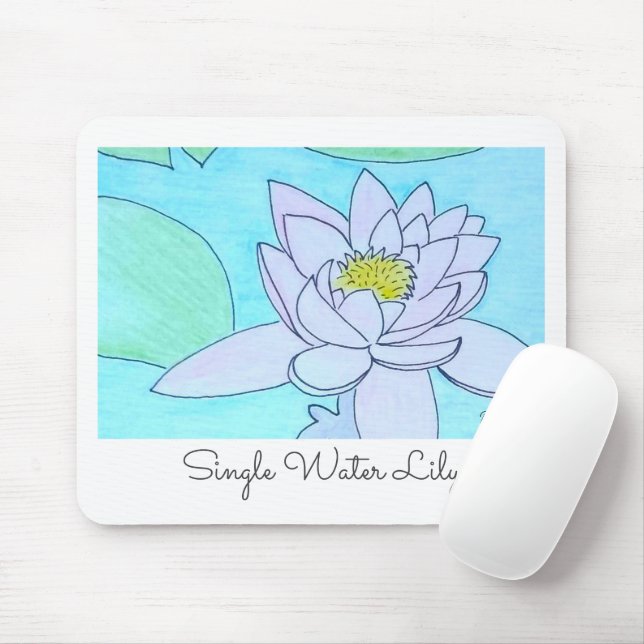 Single Vatten Lily Musmatta (Med mus)