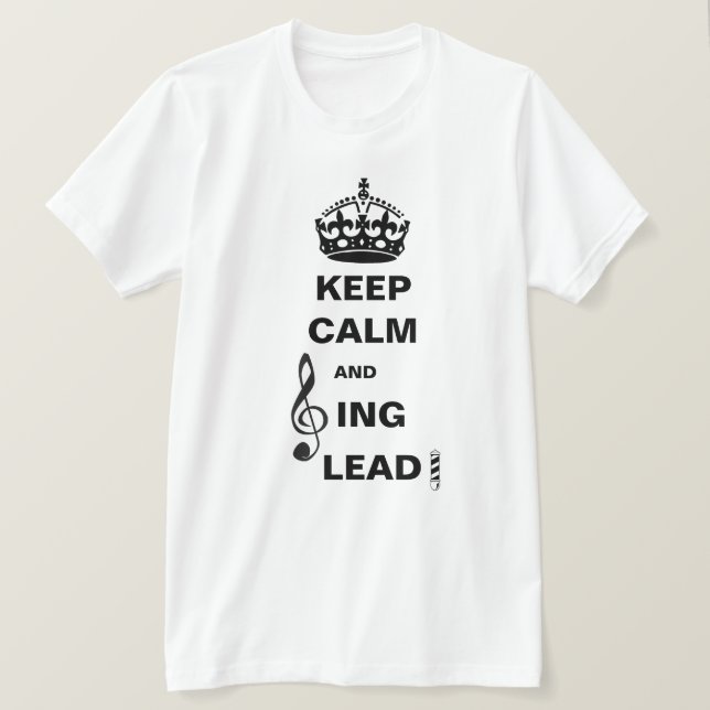SingLead Tee Shirt (Design framsida)
