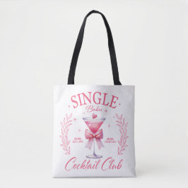 Singles Babes Cocktail Klubb Tote Bag Tygkasse