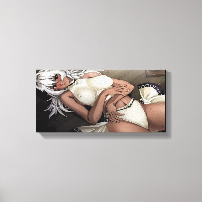 SingleZ "Lust" Hett Hentai Babe Kanvastryck (Framsida)