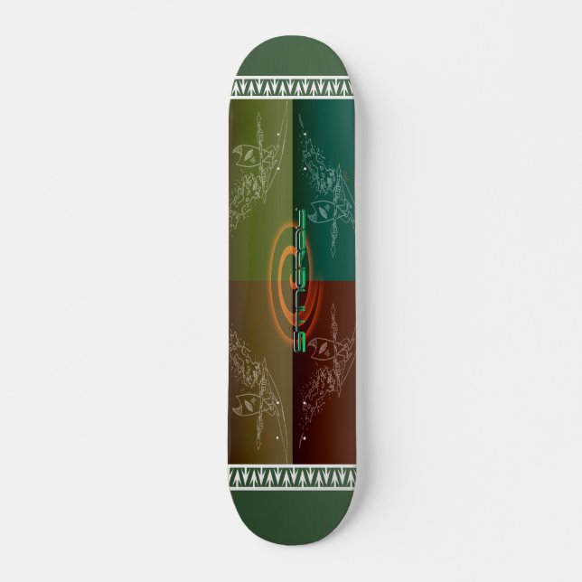 Singray Skateboard Bräda 19,5 Cm (Framsida)