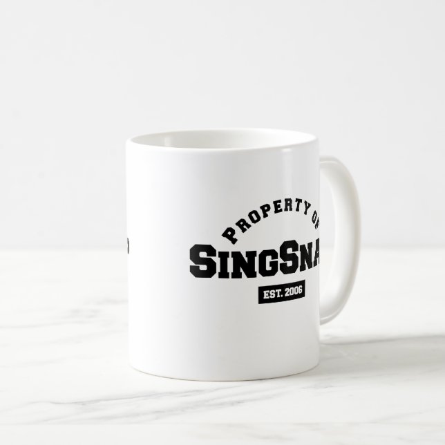 SingSnap-kaffe Mugg (Framsida höger)