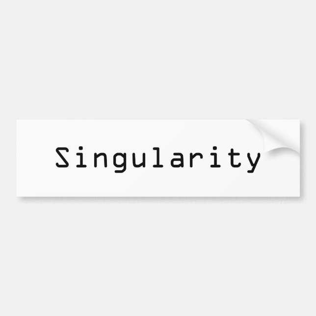 Singularity Bildekal (Framsidan)