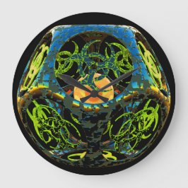 Singularity Powered Computer Virus Stor Klocka