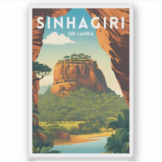 Sinhagiri Klistermärken (Framsida)