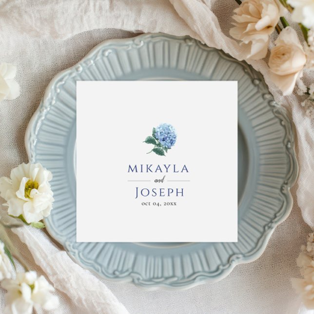 SINI Blue Hydrangea Pappersservett (Skapare uppladdad)