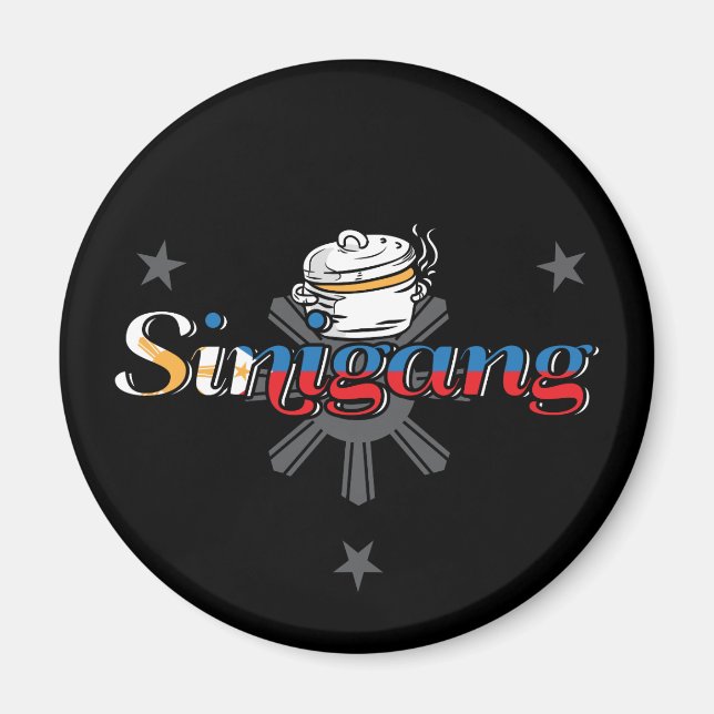 Sinigang FilippinFilippinerna Magnet (Framsidan)