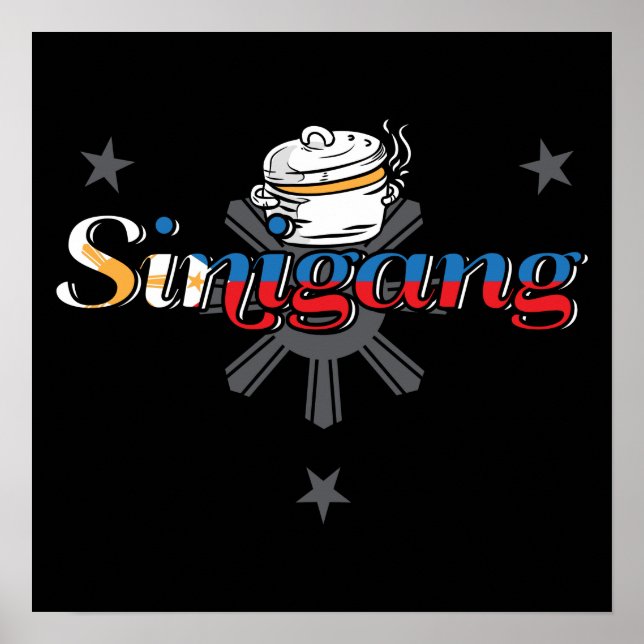 Sinigang FilippinFilippinerna Poster (Framsidan)