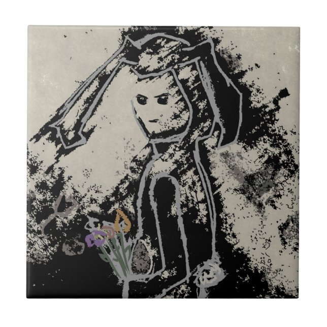 sinister bunny kakelplatta (Framsidan)