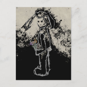 sinister bunny vykort