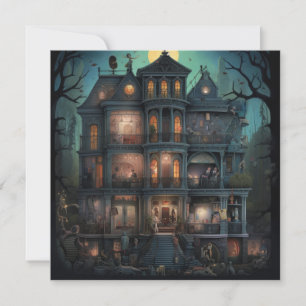 Sinister Manor Inbjudningar